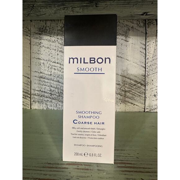Milbon Smooth Smoothing Shampoo Coarse Hair 6.8oz - Picture 1 of 1